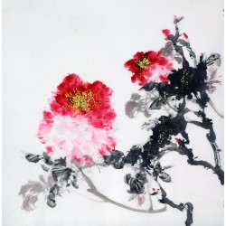 Chinese Peony Painting - CNAG009071