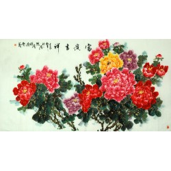 Chinese Peony Painting - CNAG009114