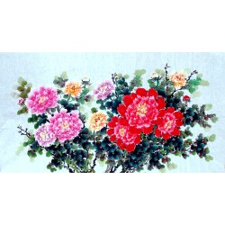 Chinese Peony Painting - CNAG009145