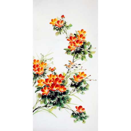 Chinese Flowers&Trees Painting - CNAG009245