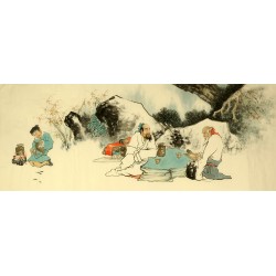 Chinese Figure Painting - CNAG009252