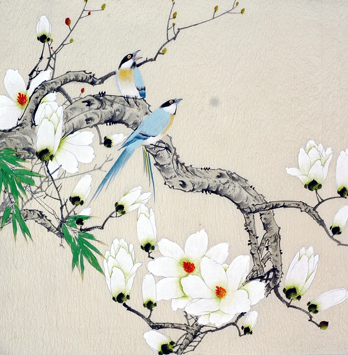 Chinese Flowers&Trees Painting - CNAG009447