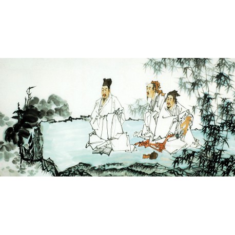 Chinese Figure Painting - CNAG009563