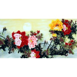 Chinese Peony Painting - CNAG009738