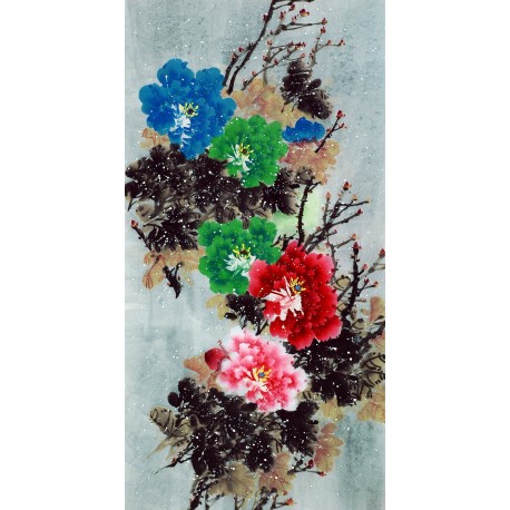 Chinese Peony Painting - CNAG009747