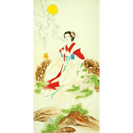 Chinese Figure Painting - CNAG009762