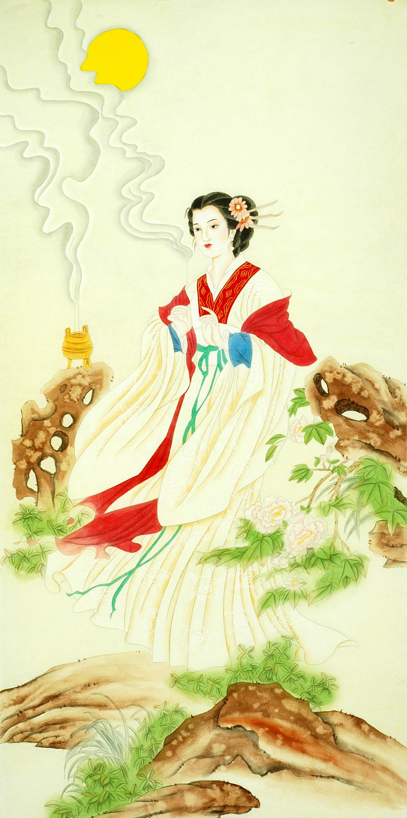 Chinese Figure Painting - CNAG009762