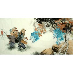 Chinese Figure Painting - CNAG009963